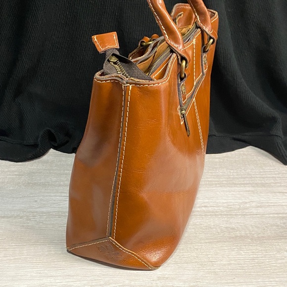 Patricia Nash Brown Leather Bag - Picture 4 of 9
